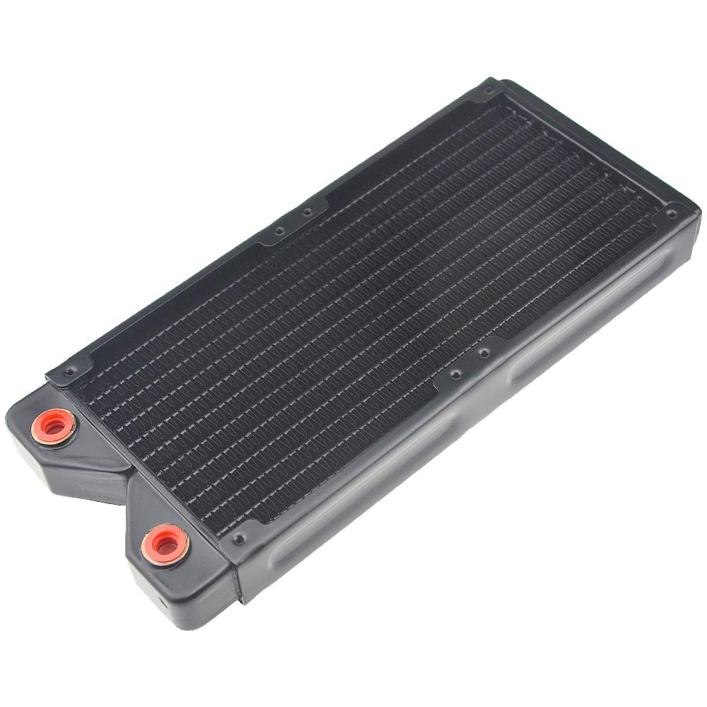 240-Pure-Copper-12-Pipe-Heat-Exchanger-Radiator-for-PC-CPU-Water-Cooling-System-CO2-Laser-Cooling-High-Performance-Heat-Dissipation-for-Gaming-Rigs-and-Industrial-Applications