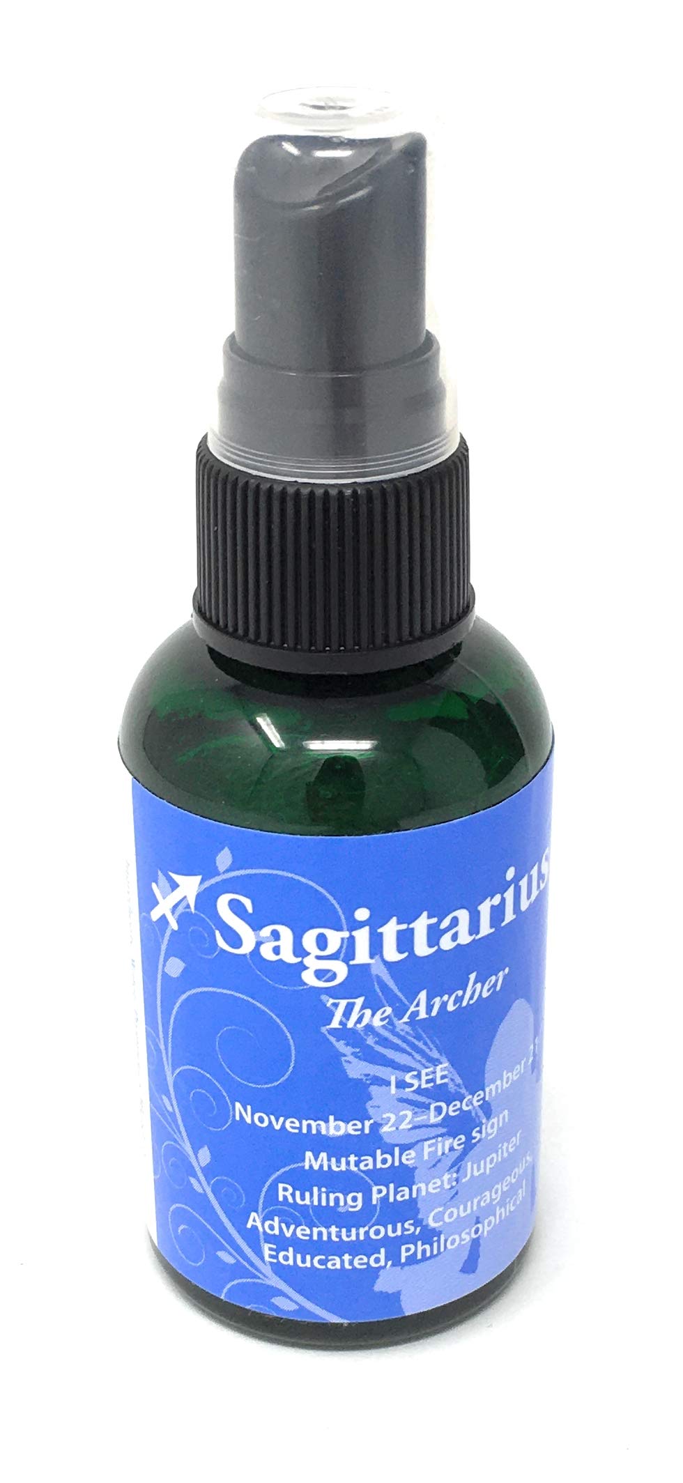 The Crystal Garden Sagittarius Spray - 2 oz Zodiac Aromatherapy Mist for Relaxation & Positive Energy | Perfect for Home, Office & Meditation Spaces