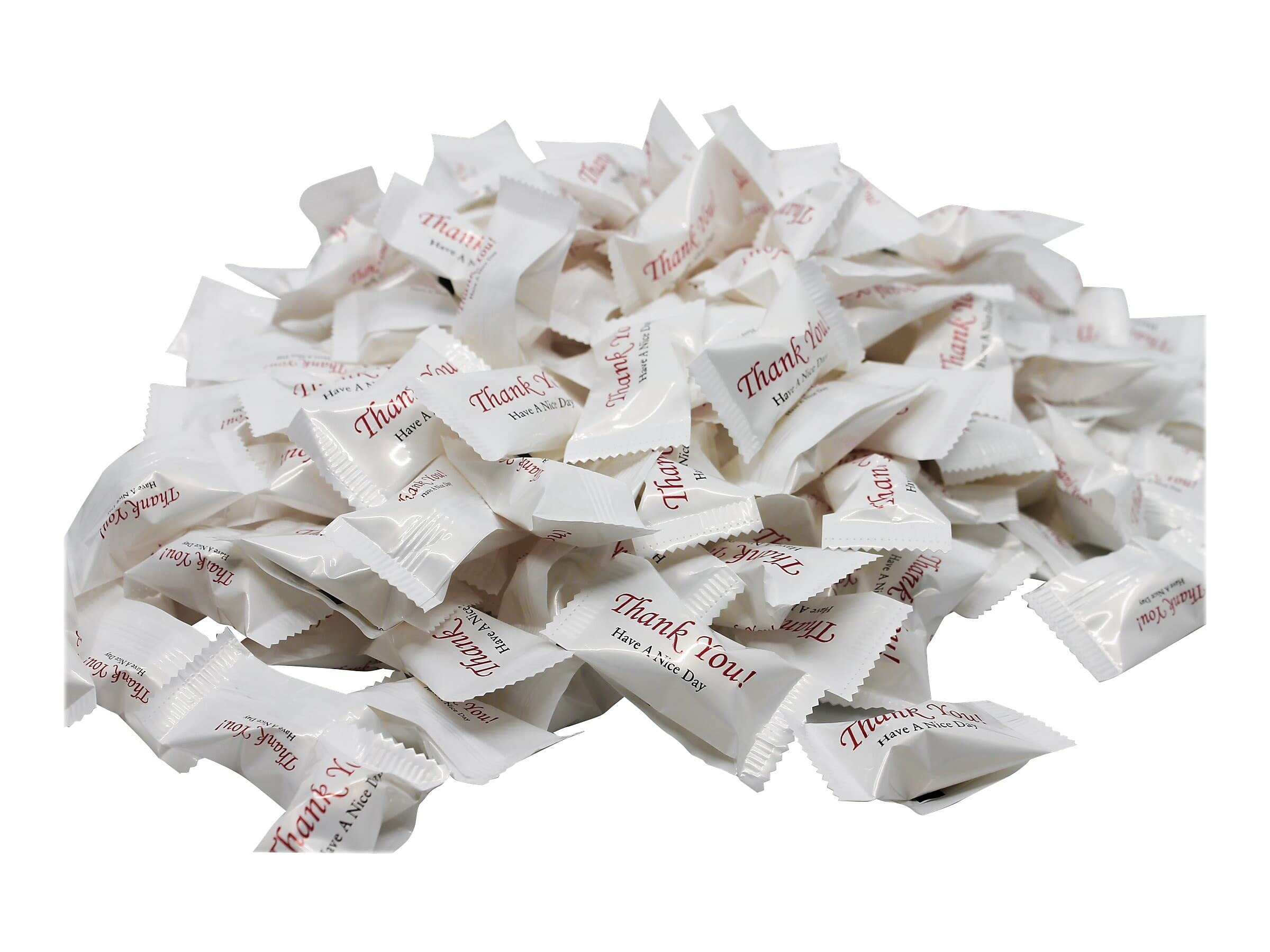 Stewart Superior CJ-3007 P Have A Nice Day Peppermints - Bulk 1000 Count/Carton - Fresh Breath Mints for Office, Restaurant & Retail Use