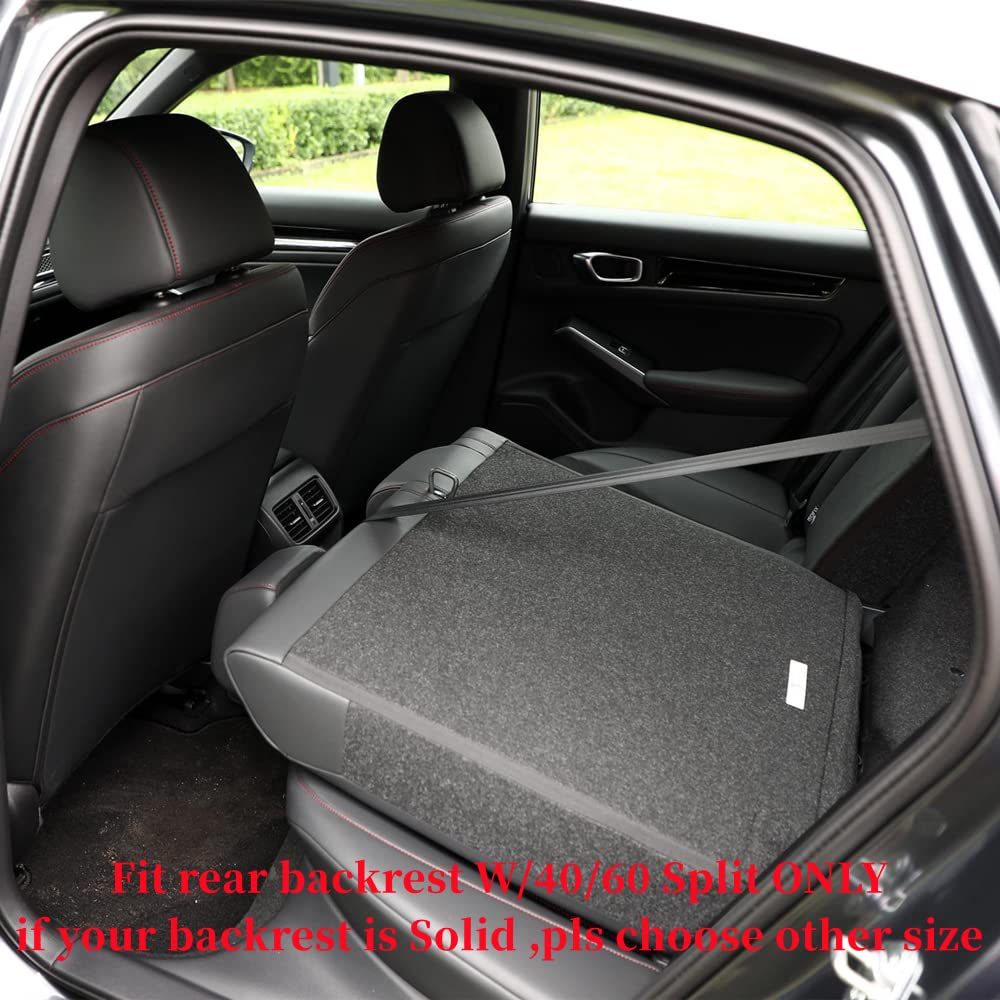 Premium Custom Seat Covers for 2016-2021 Honda Civic Sedan EX-L/EX-T/EX/Touring/LX-P/Sport Models - Full Set Black Car Interior Accessories | Perfect for Daily Commute, Road Trips & Car Protection