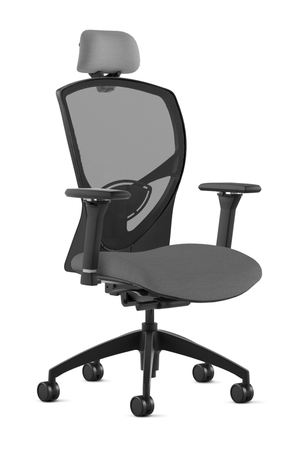 9 to 5 Theory 2180 High Back Ergonomic Office Chair with Adjustable Headrest & Seat Slider - Comfortable Task Chair for Long Hours Computer Work, Home Office & Gaming Setup