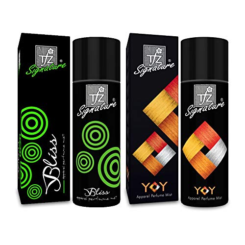 TFZ Gas-Free Fabric Perfume Set - Bliss & YOY Scent Combo for Clothes, Home & Car | Long-Lasting Freshness for Wardrobes, Linen & Upholstery