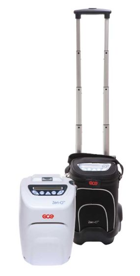 Zen o Portable Oxygen Concentrator - Lightweight & Quiet for Travel, Home Use - Perfect for COPD, Asthma & Sleep Apnea Relief