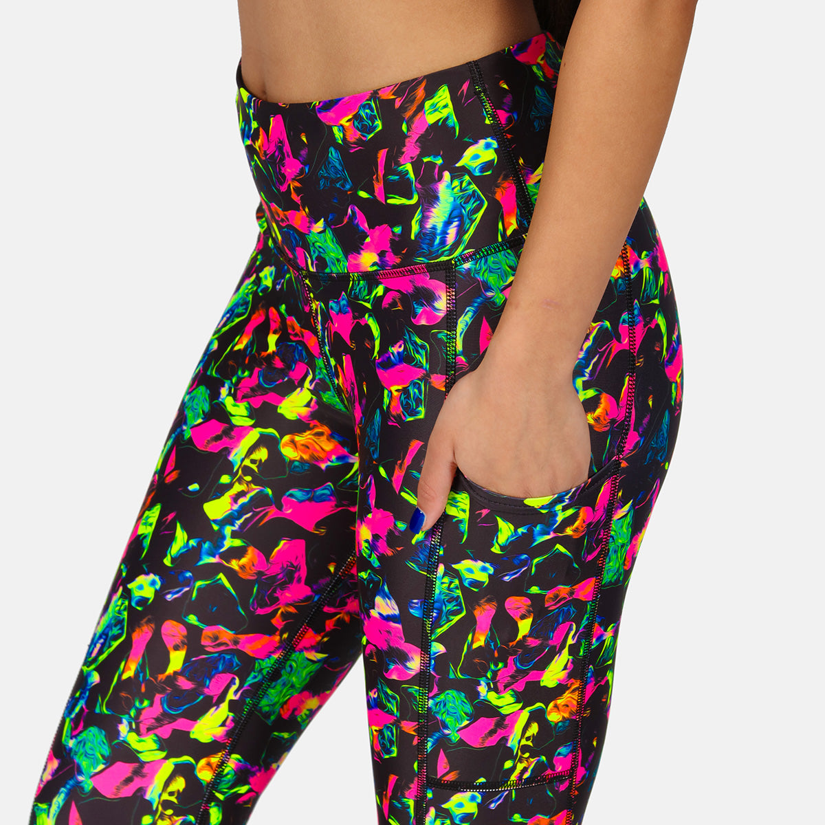 Dreamscape High Waist Yoga Leggings for Women - Comfortable & Stretchy Workout Pants for Yoga, Gym, Running & Lounge Wear