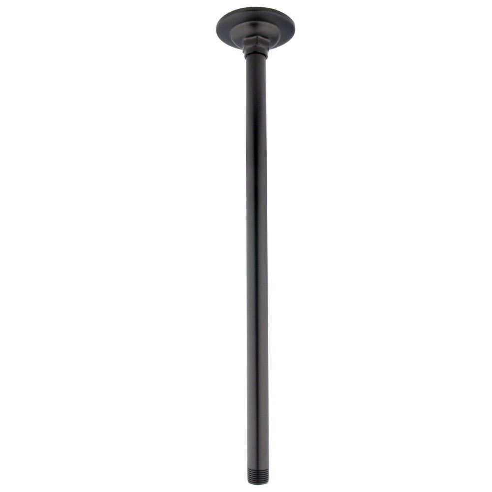 Kingston Brass K217A3 Trimscape 17-Inch Rain Drop Shower Arm - Chrome Finish for Modern Bathroom & Spa Experience