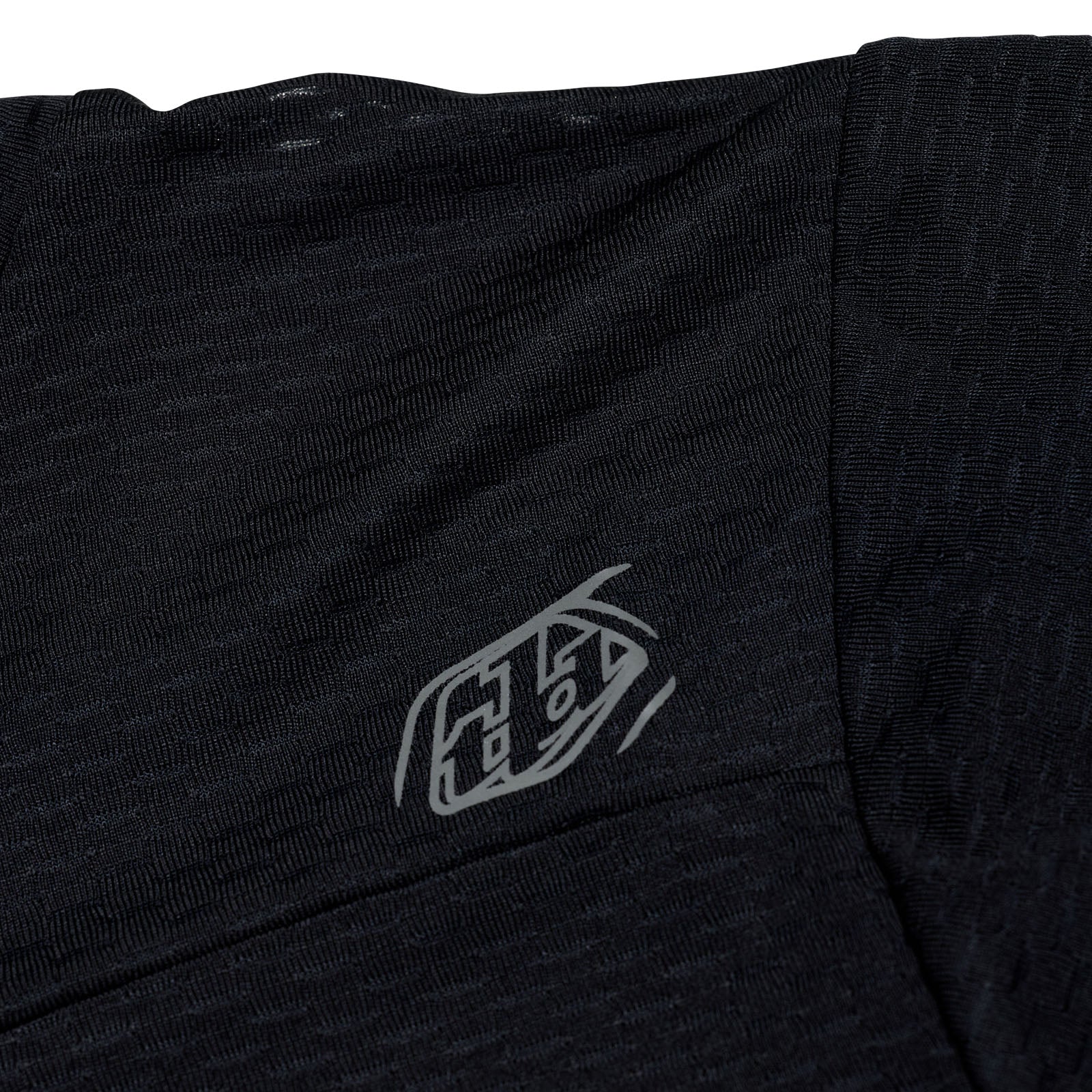 Skyline Air Long Sleeve Jersey Mono Black - Breathable Performance Shirt for Running, Cycling & Outdoor Sports