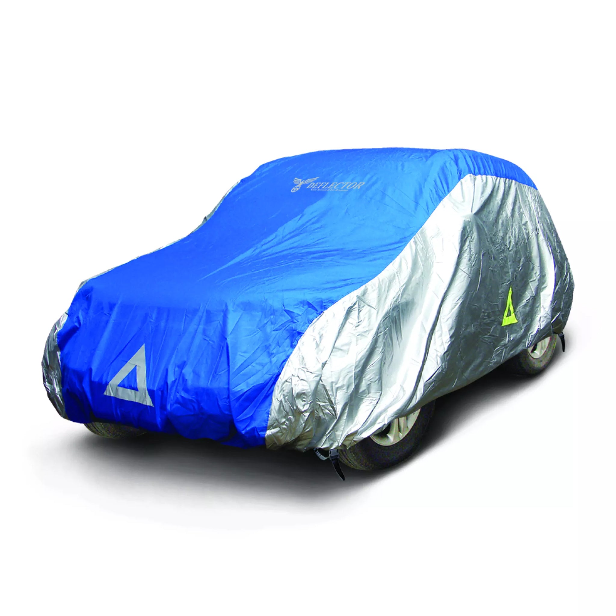 Waterproof SUV Car Cover XXXL - All Weather Protection for Rain, Snow & Sun - Heavy Duty UV Resistant Blue Car Cover for Outdoor Parking & Long-Term Storage