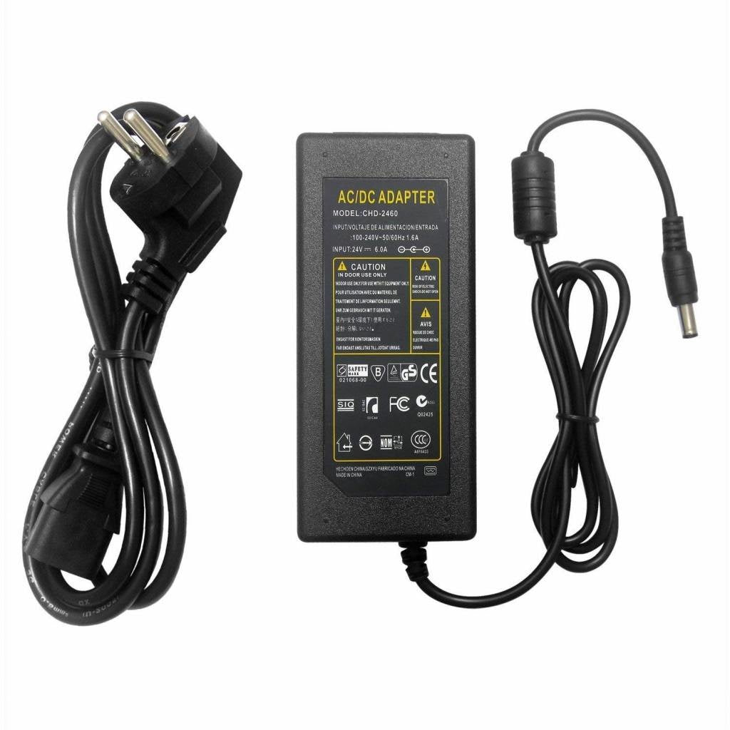 24VDC 2.5A Power Supply for Intercom Systems - Reliable Power Adapter for Home & Office Security Devices - Perfect for Door Entry Systems, CCTV, and Access Control