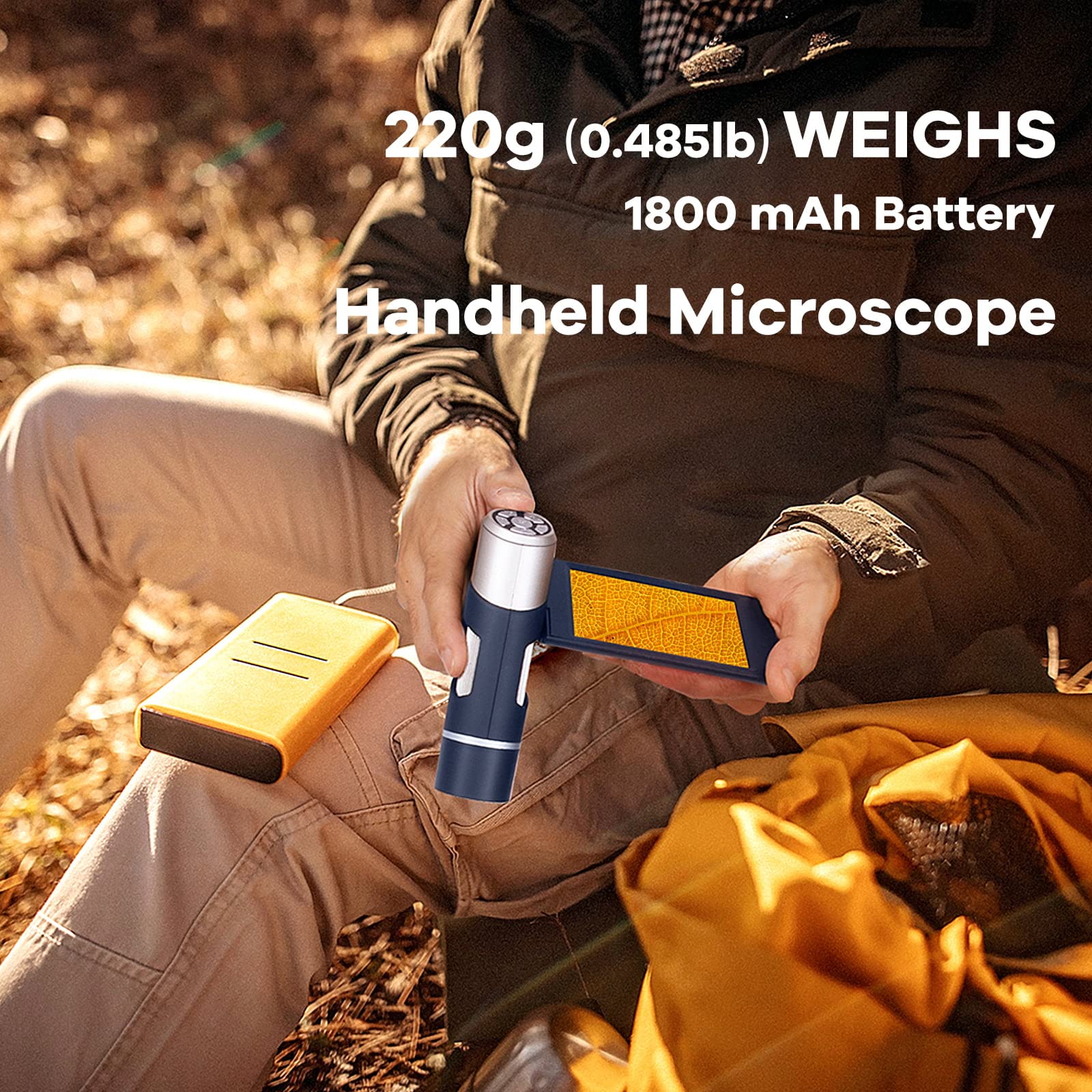 Andonstar AD203S 7X-220X HDMI Digital Microscope with 4