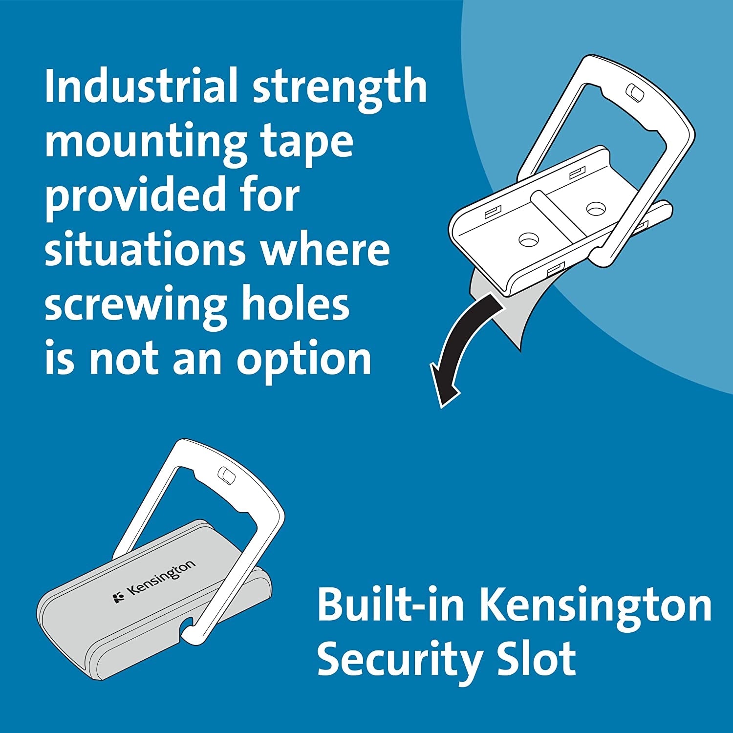 Kensington Desk Mount Anchor Accessory for Cable Locks - Secure Your Laptop & Electronics | Perfect for Office, Home & Public Workspaces