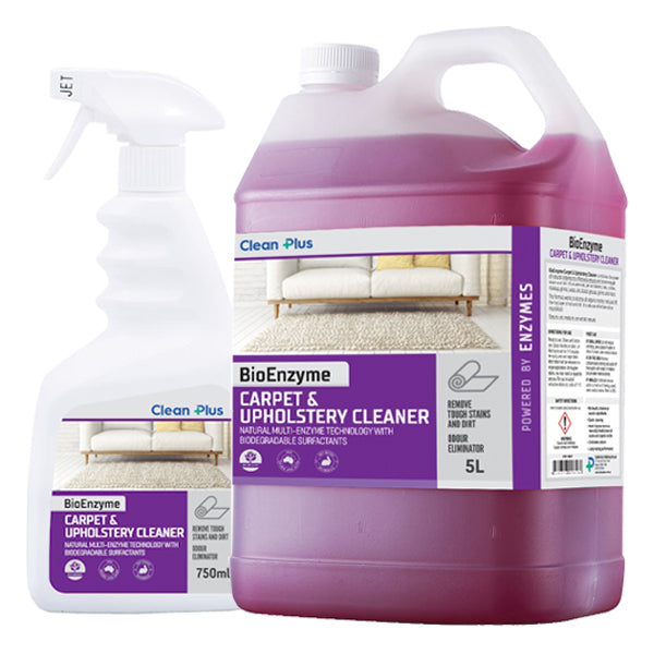 BioEnzyme Carpet & Upholstery Cleaner - Powerful Stain Remover for Pets, Kids & Tough Spots - Safe for Home, Office & Car Use