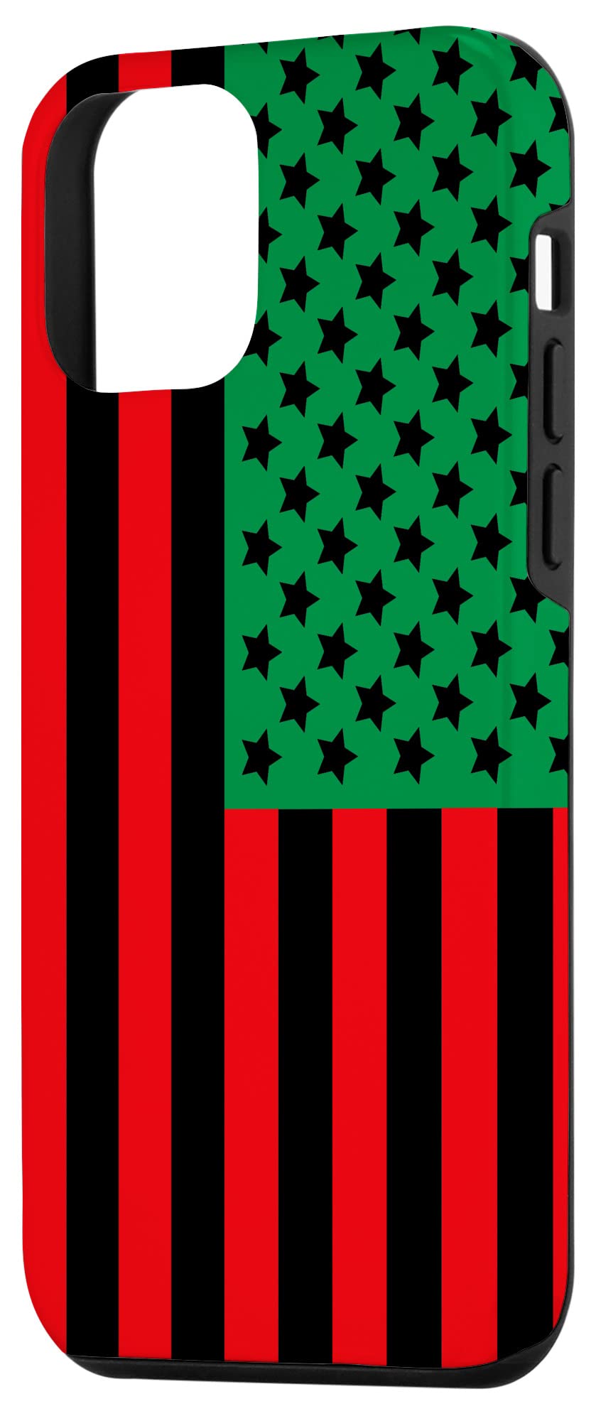 iPhone 12 Mini Case - Pan African Flag Design - UNIA & Juneteenth Celebration - Afro American Pride - Protective Phone Cover for iPhone 12 Mini - Perfect for Black History Month, Cultural Events & Daily Use