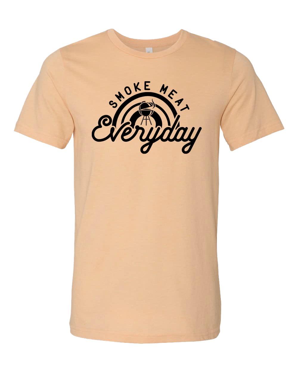 Smoke Meat Everyday BBQ T-Shirt - Funny Grill Master Tee for Men - Perfect Gift for Dad - Ideal for Backyard BBQs, Cookouts & Father's Day