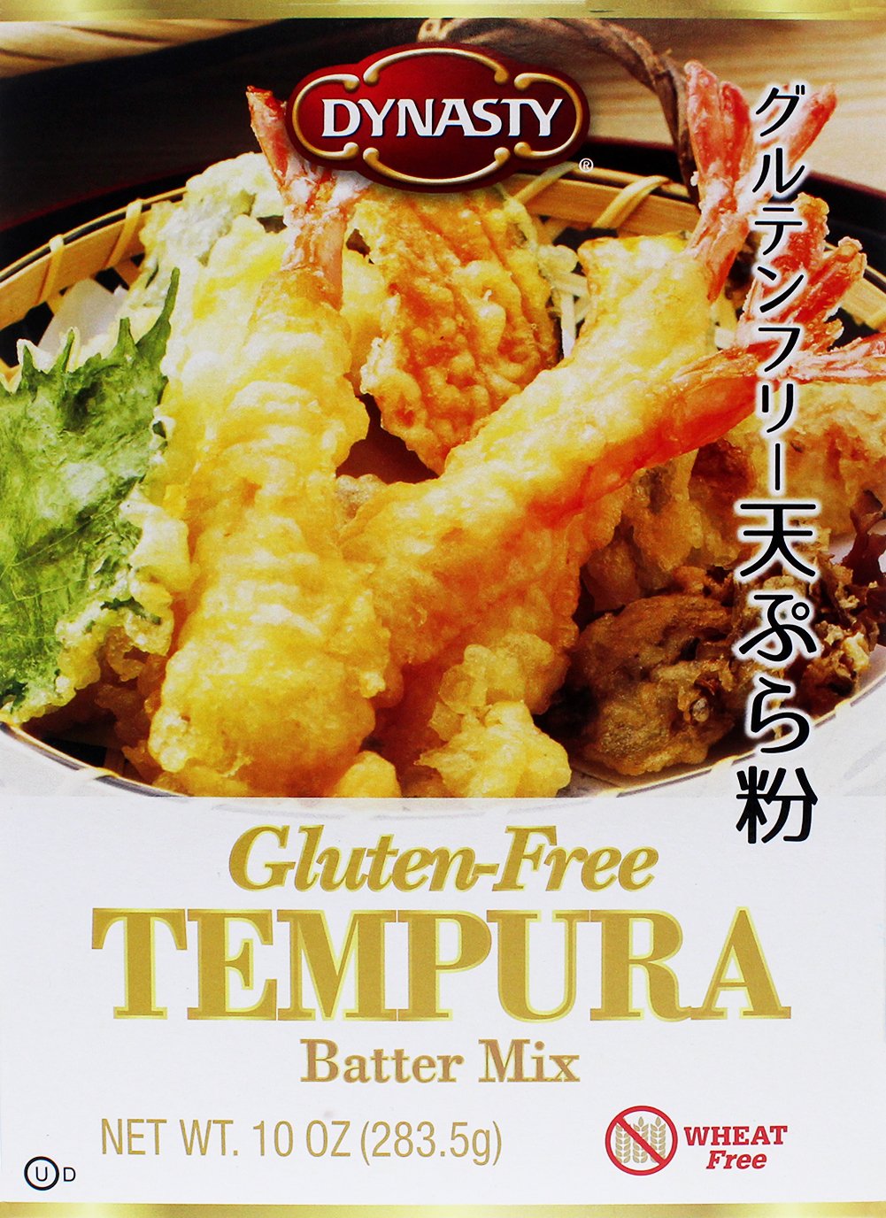 Dynasty Gluten Free Tempura Batter Mix - 10 Oz | Perfect for Shrimp, Vegetables & Seafood | Easy Homemade Japanese Fried Food