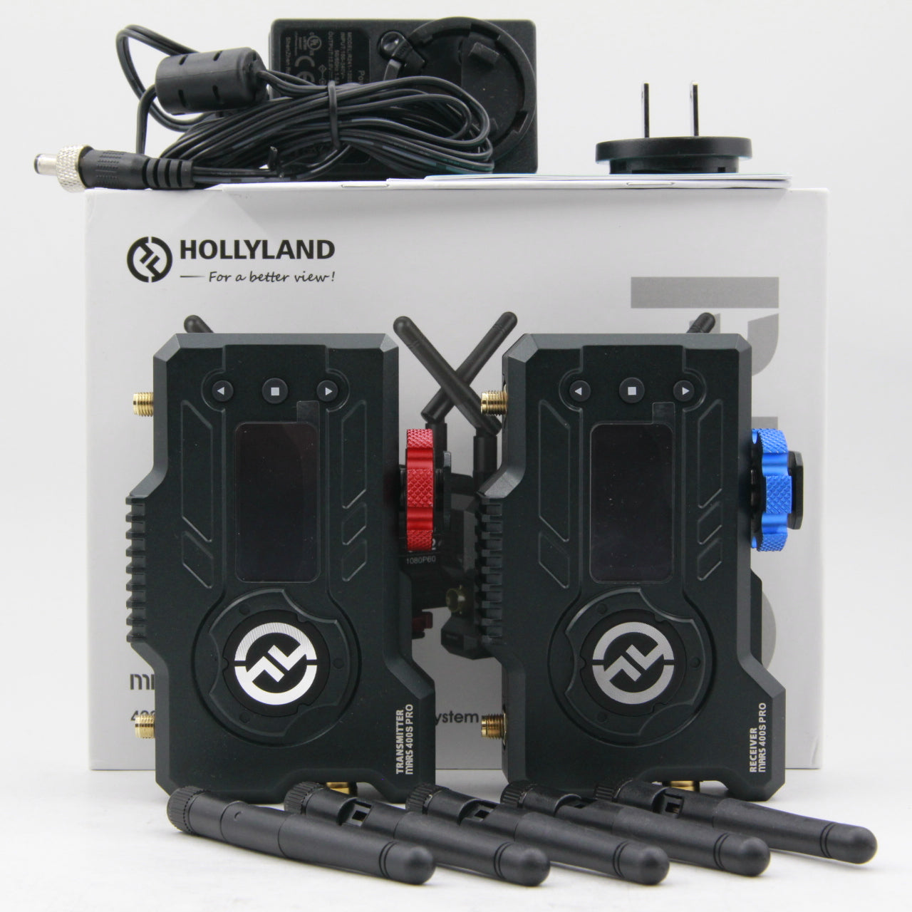 Hollyland Mars 400S PRO SDI/HDMI Wireless Video Transmission System - Open Box Deal | Professional Wireless Video Transmitter for Live Streaming, Film Production & Broadcast