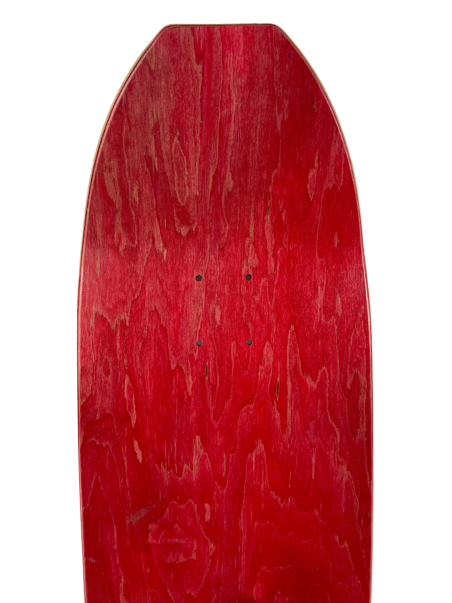 FLATHEAD Hardrock Skateboard Blank - Natural Wood Pool Shape 9.38