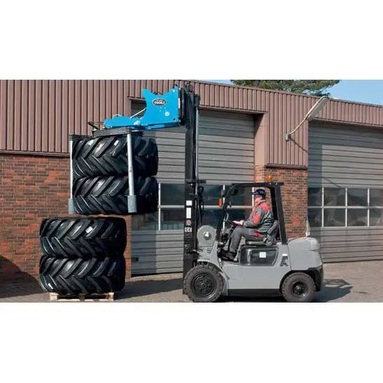Just Easy Tools 2160 Easy Gripper Tire Manipulator - Heavy Duty Tire Handling Tool for Giant Tractor & Truck Tires - Perfect for Auto Shops, Farms & Construction Sites