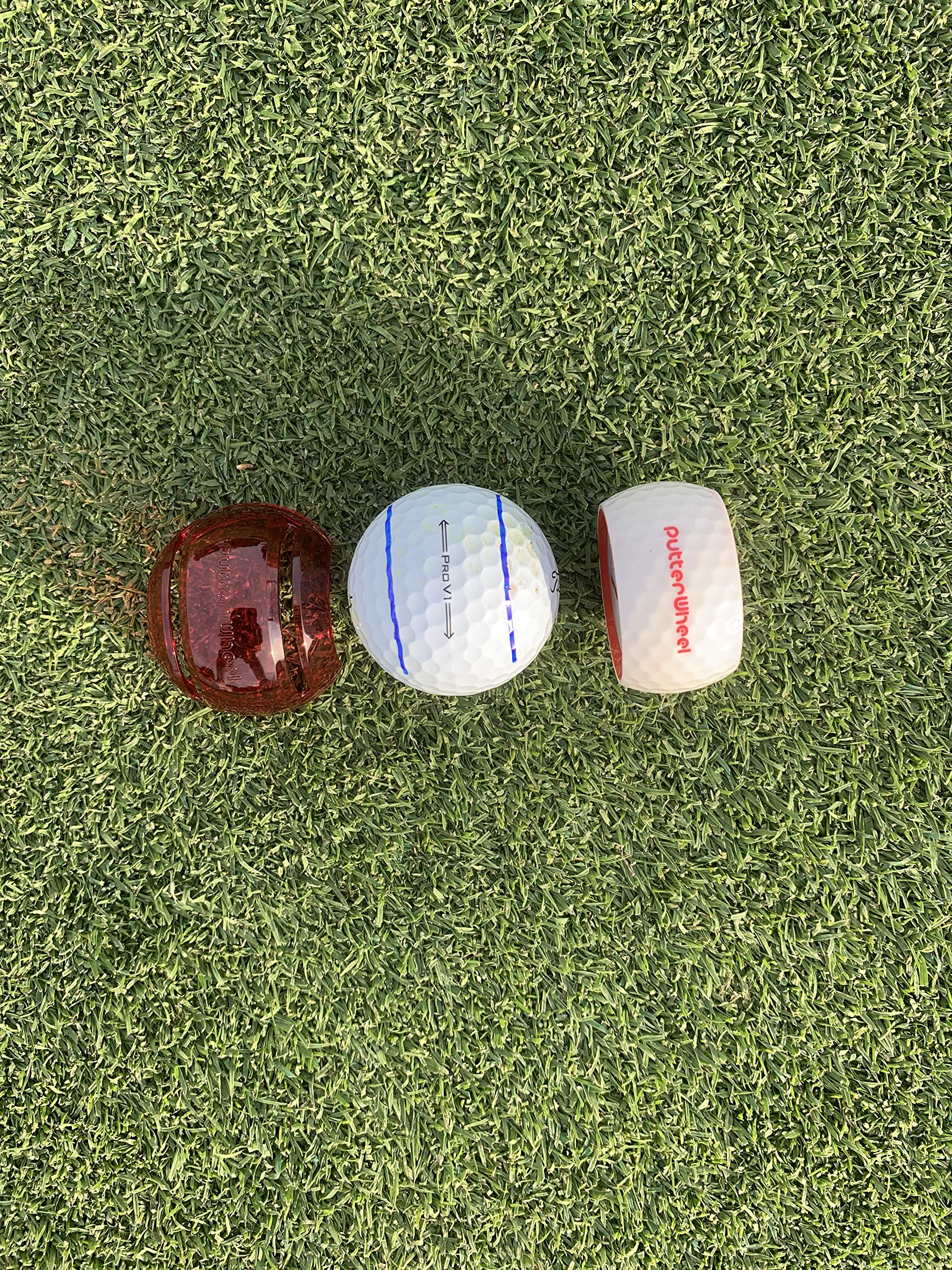 Premium Golf Ball Putting Training Aid (3 Pack) – Improve Putting Accuracy & Consistency – Golf Practice System for Greens & Mats – Instant Feedback Trainer – Perfect for Indoor & Outdoor Golf Training