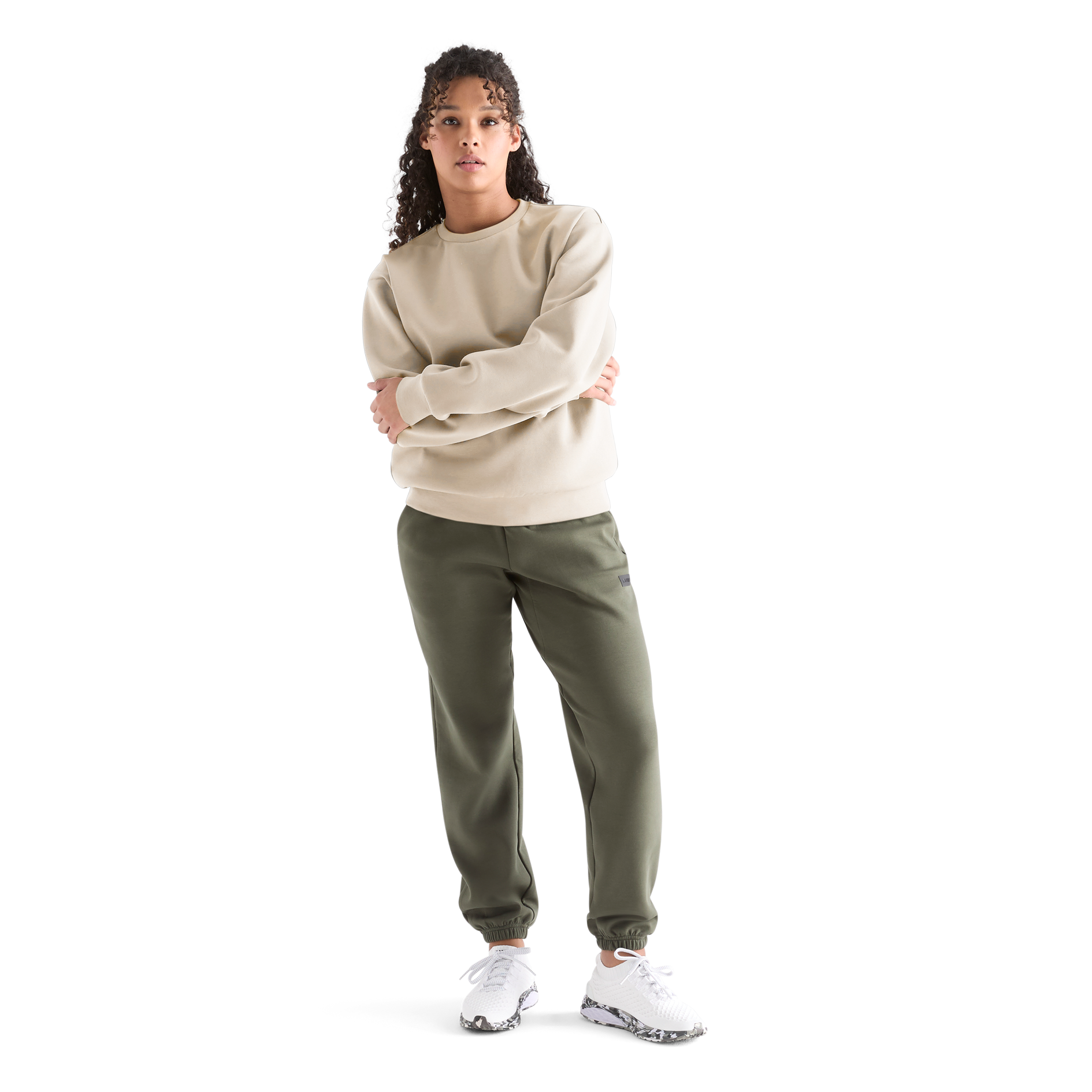 Women's All-Day Elements Crew Neck Sweater - Soft & Comfortable Knit Pullover for Casual Wear, Office & Layering