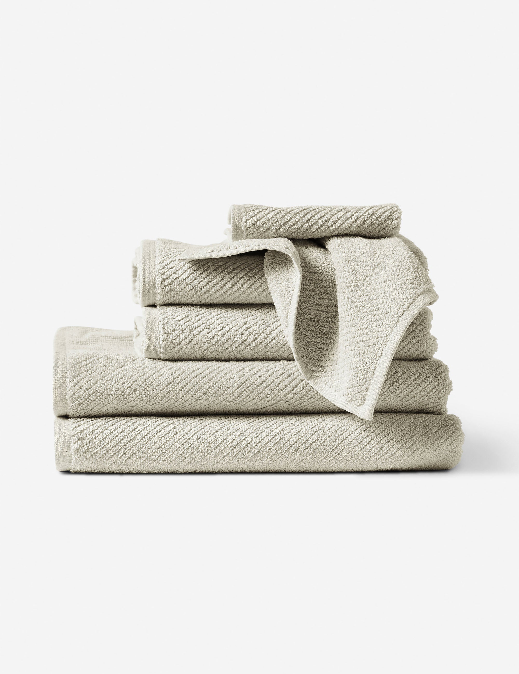 Coyuchi Air Weight Towel Set - Ultra Soft & Absorbent Bath & Beach Towels for Spa, Pool, and Travel