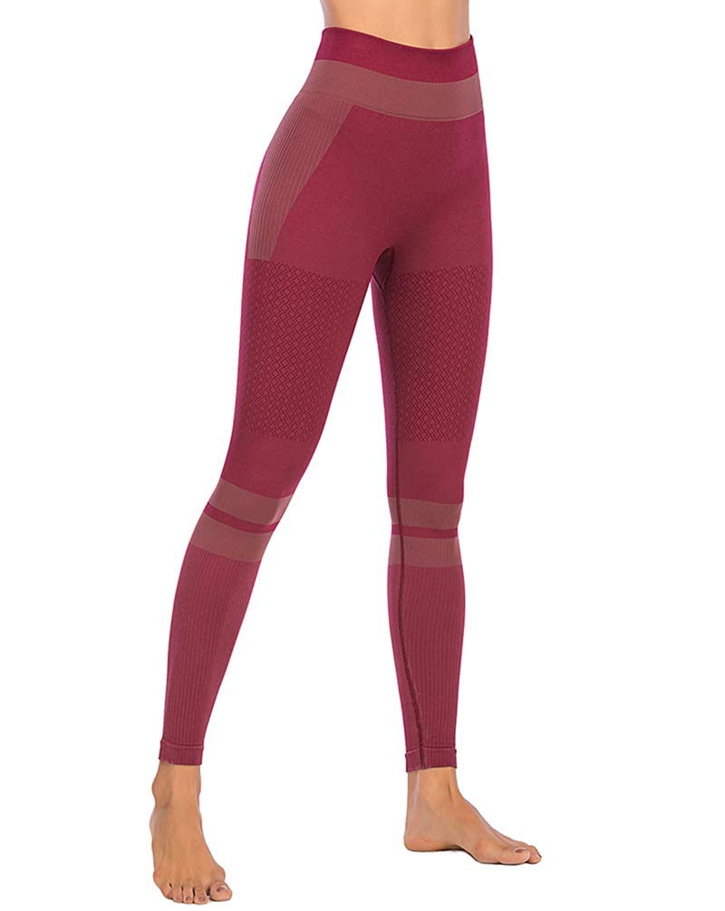 HOMETA High Waist Yoga Pants for Women - Tummy Control Workout Leggings, Gym Sports Tights - Perfect for Yoga, Running & Everyday Wear