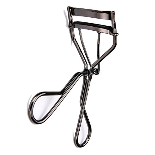 Professional Black Grip Eyelash Curler - Natural Lash Curling Beauty Tool for Women | Perfect for Daily Makeup, Bridal Looks & Salon Use