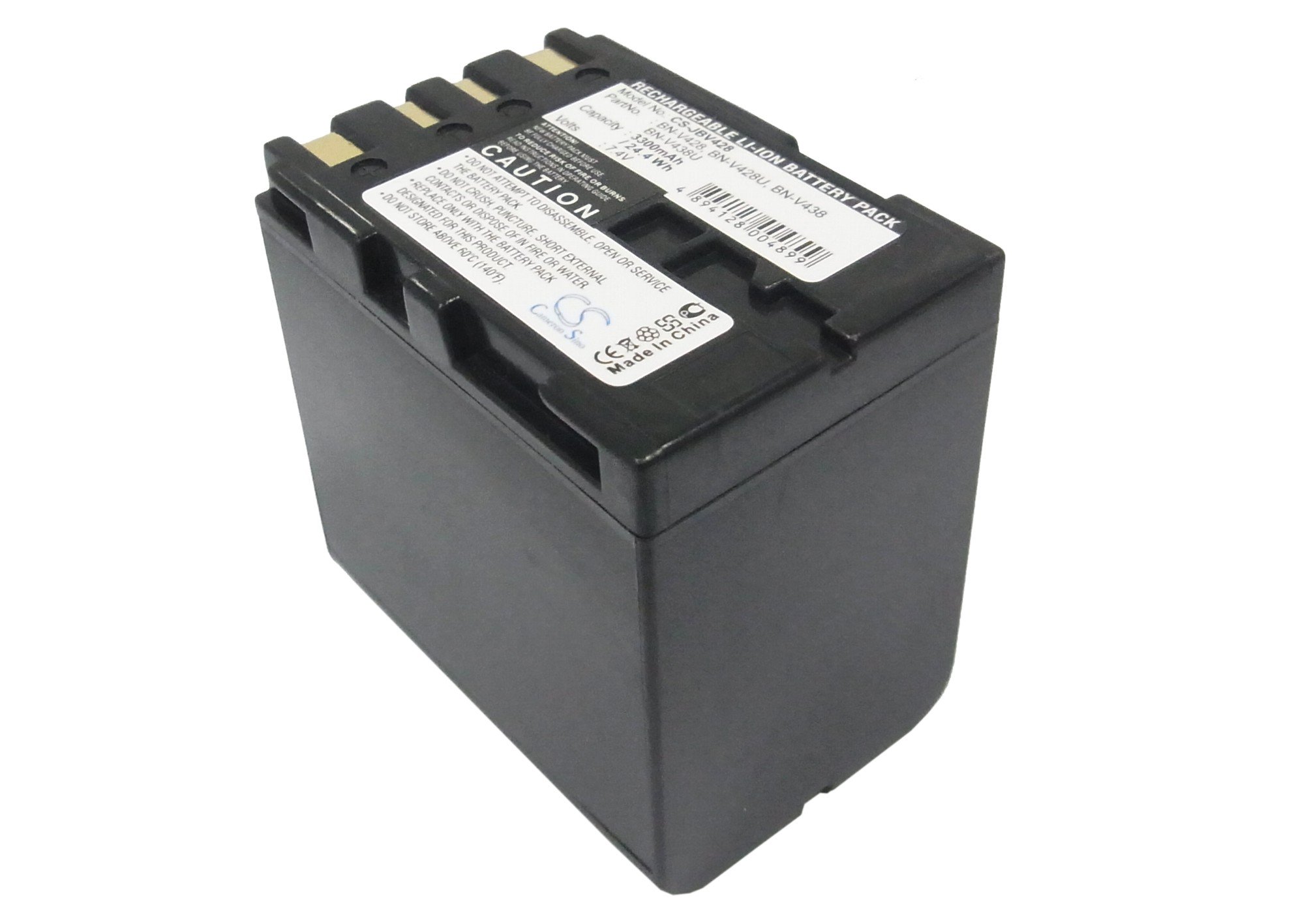 Original JVC Replacement Battery for CU-VH1, CU-VH1US, GR-33, GR-4000US, GR-D20, GR-D200, GR-D2000, GR-D200U, GR-D200US, GR-D201, GR-D20E, GR-D20EG, GR-D21, GR-D21EK, GR-D22, GR-D220, GR-D225, GR-D225EK, GR-D22US, GR-D23, GR-D230 - Long-Lasting Power for Camcorders, Video Cameras & Digital Recorders - Perfect for Travel, Events & Professional Videography