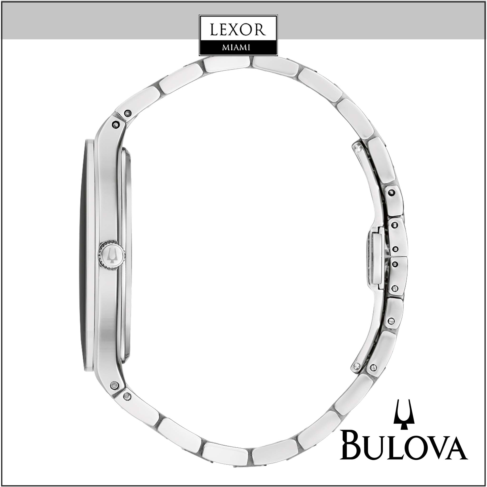 Bulova 96A296 Apollo Men's Watch - Premium Stainless Steel Chronograph for Business & Casual Wear