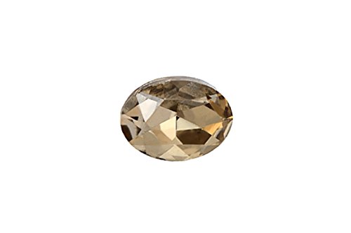 10pcs Embellishment Rhinestones - Topaz Oval Foil Back Crystals 8x6mm (3 Pack Bundle) for DIY Jewelry, Nail Art & Craft Projects | Save $2 | Perfect for Scrapbooking, Wedding Decor & Costume Design