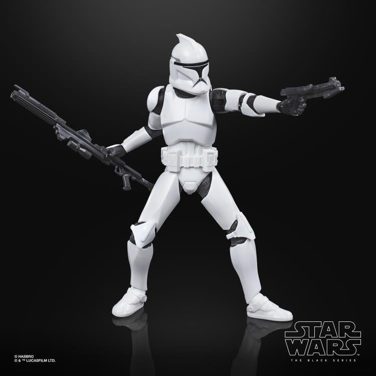 Star Wars The Black Series Clone Trooper Action Figure (The Clone Wars) - Collectible Toy for Fans, Display & Role Play