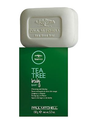 Organic Tea Tree Oil Body Bar for Acne & Skin Care - Natural Soap for Men & Women - Perfect for Shower, Bath & Travel