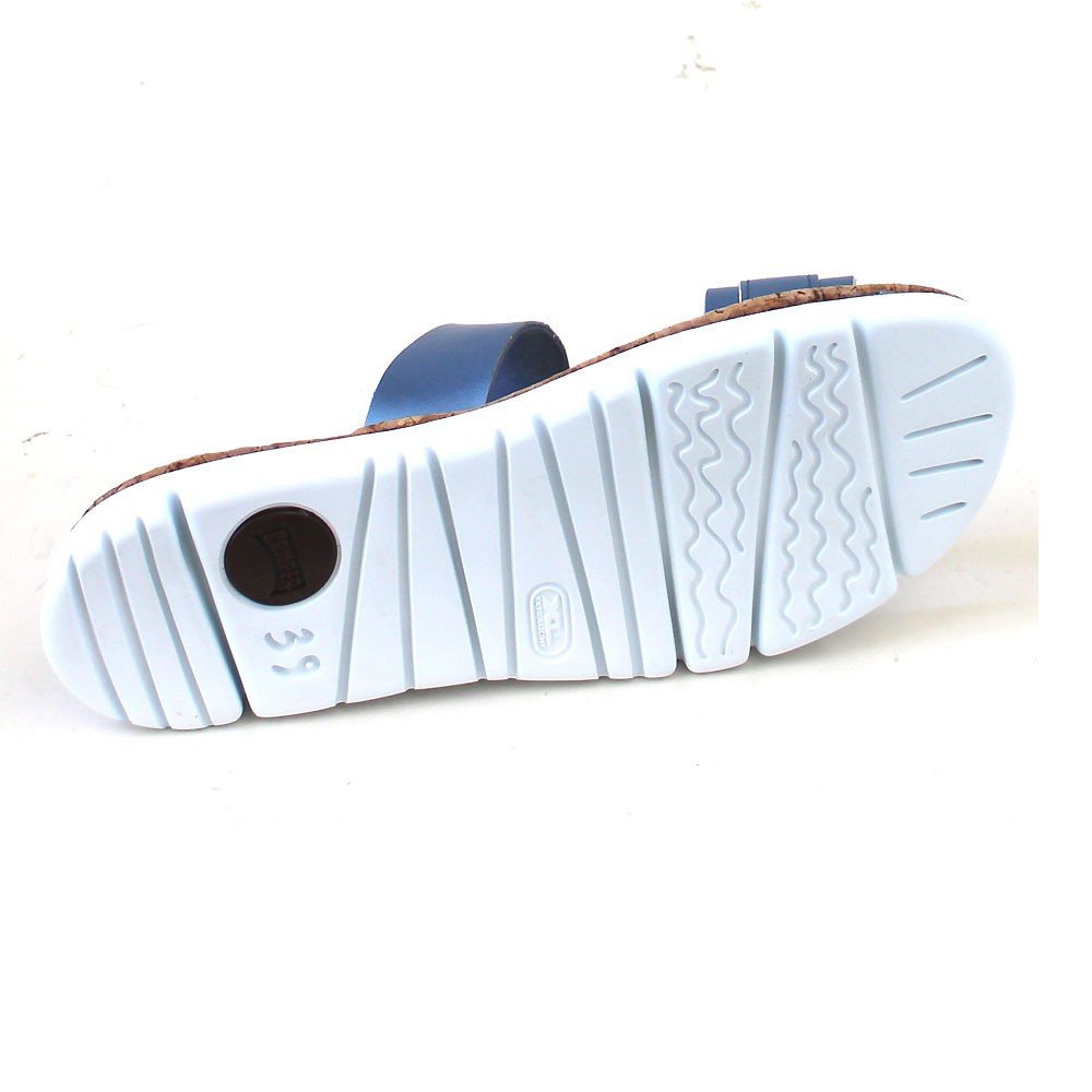 Camper Women's Oruga Comfortable Outdoor Sandals - Lightweight Hiking & Travel Shoes for Summer, Beach & Casual Wear (Blue)