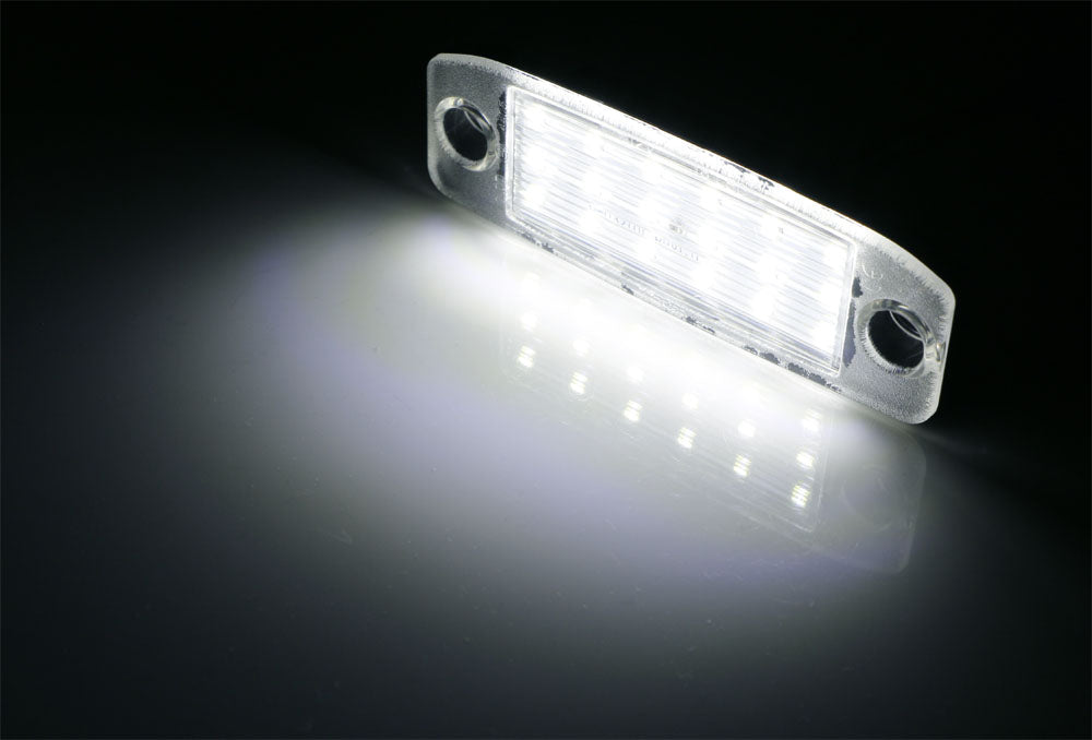 Direct Fit White LED License Plate Lights for 2011-2014 Hyundai Sonata i40 i45 - Bright & Durable Bulbs for Nighttime Visibility & Enhanced Style
