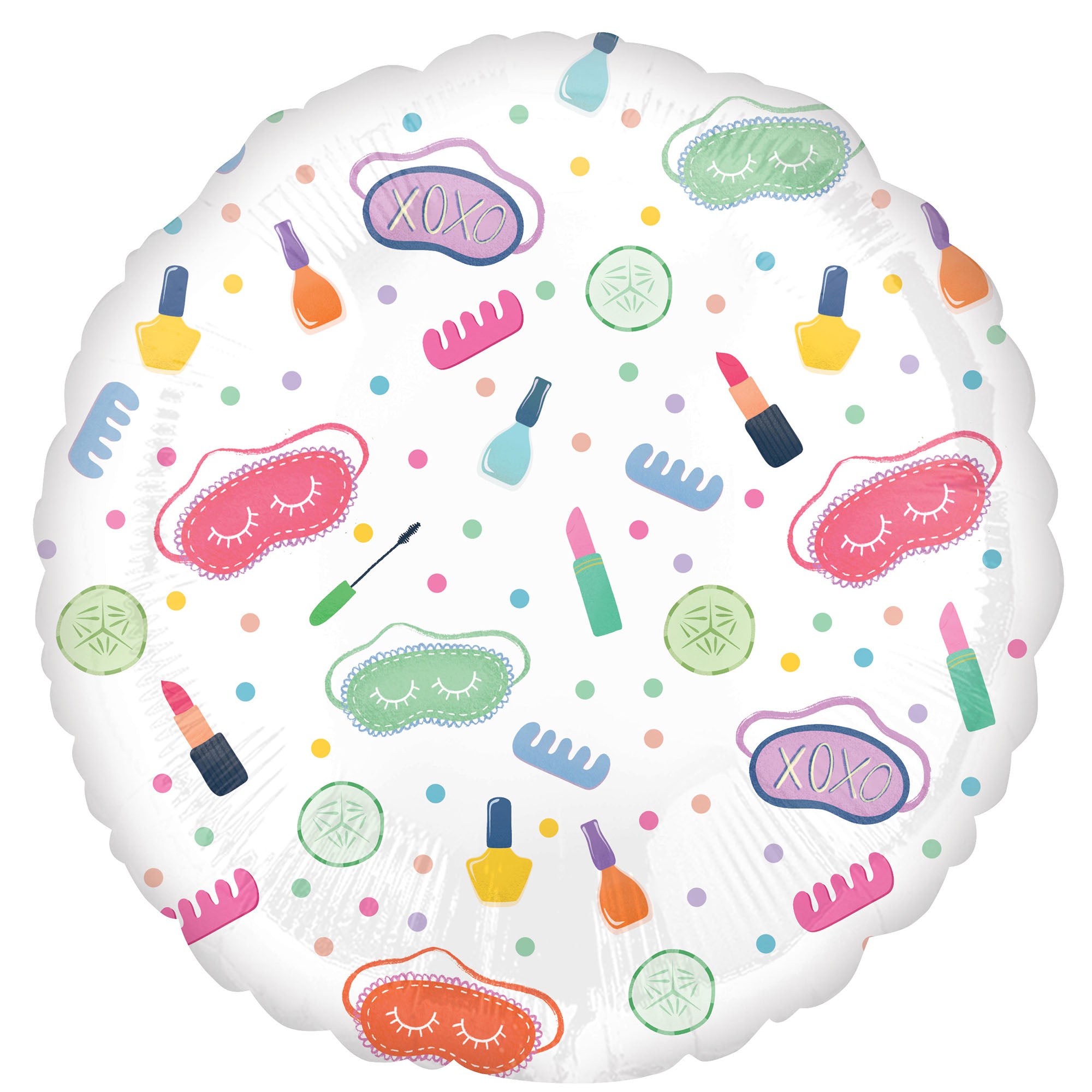45cm Standard HX Spa Party Designs Foil Balloon - Perfect for Birthday Celebrations, Bridal Showers & Baby Showers