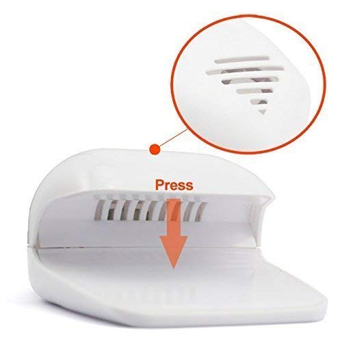 Surat Dream Portable Nail Polish Dryer Machine Kit - Battery Operated UV LED Nail Dryer with Cooling Fan for Gel Polish, Nail Art & Stamping | Perfect for Home Manicures, Salon Use & Travel (White)