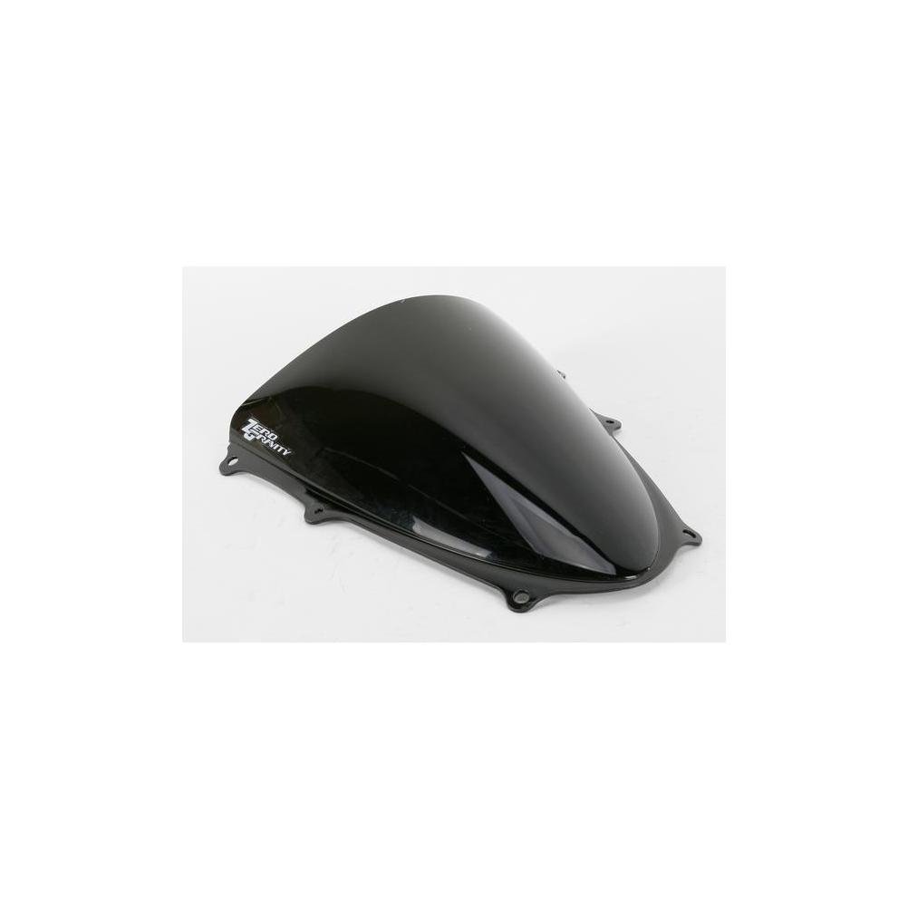 Zero Gravity Light Smoke SR Series Motorcycle Windscreen 20-523-02 - Perfect for Harley, Honda & Yamaha Cruisers - Enhanced Wind Protection for Long Rides