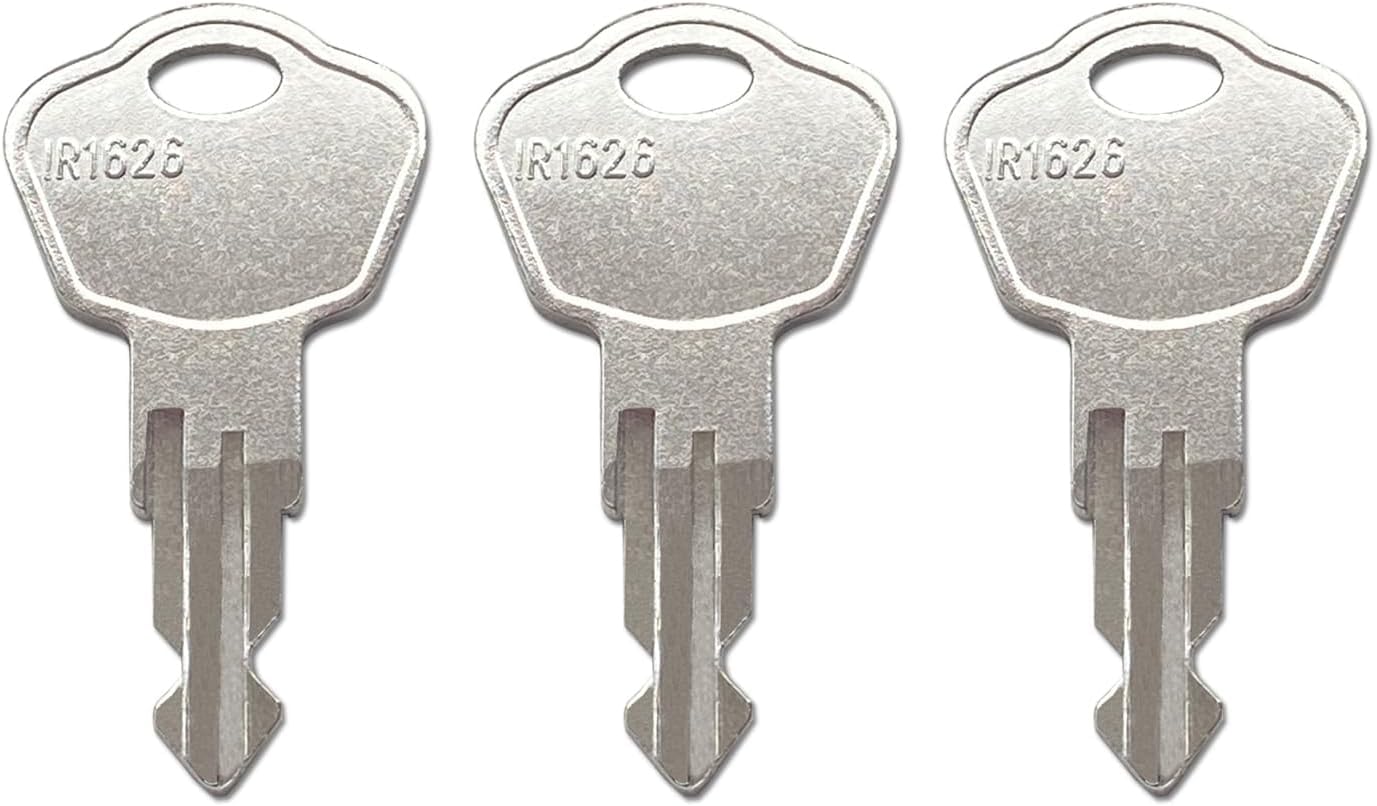 3A2-3W2 Replacement Keys for Sentry Safe - Compatible with Models 1100 & 1170, Small/Medium Chest & Large File Safes (3 Keys) - Perfect for Home, Office & Business Security