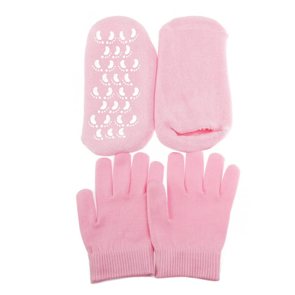 FOMIYES Moisturizing Spa Socks & Gloves for Dry Feet & Hands - Heel Care