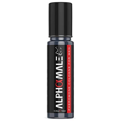 Alpha Male Pheromone Cologne for Men - Premium Pheromone Infused Attraction Oil (10ml) - Enhances Confidence & Charisma for Dating, Nightlife & Social Events