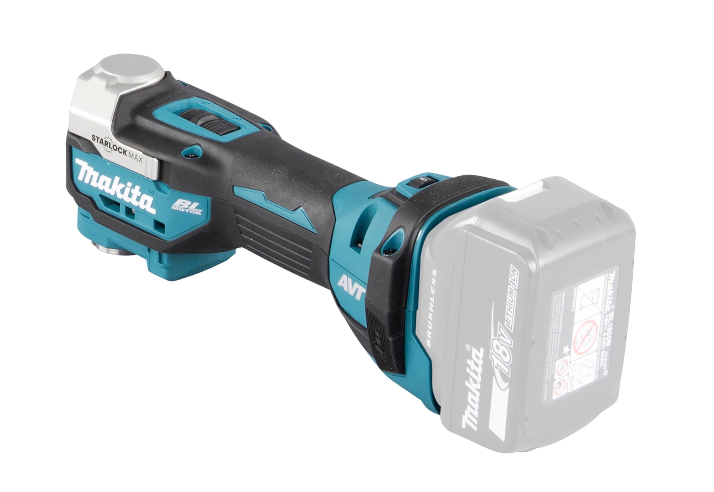 MAKITA DTM52ZJX2 18V LXT Cordless Oscillating Multi-Tool with 32-Piece Accessory Kit (Battery Not Included) - Perfect for Woodworking, Drywall, Grout Removal & DIY Home Renovation Projects
