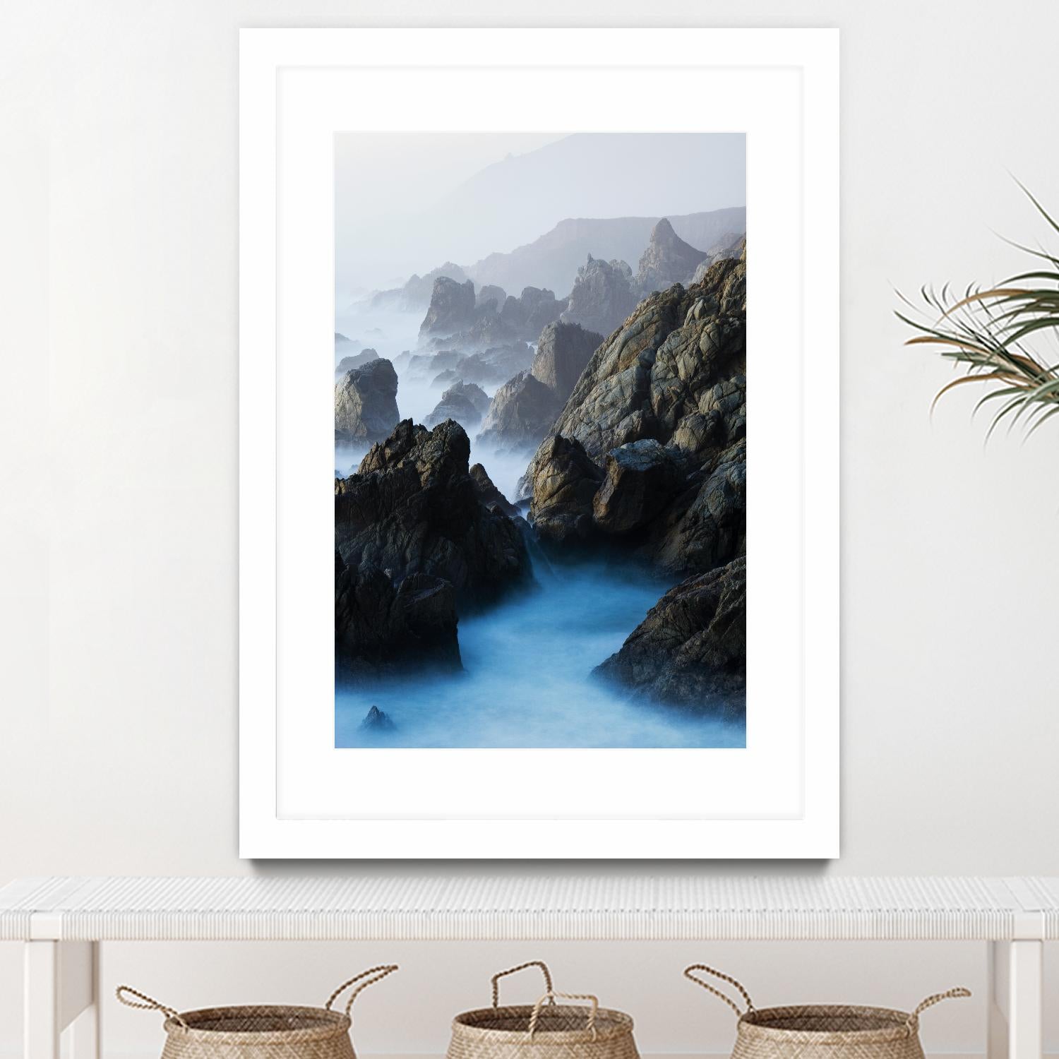 Big Sur Wave 6 - Premium Home Decor Wall Art for Coastal & Beach House Style - Perfect for Living Room, Bedroom or Office Wall Decor