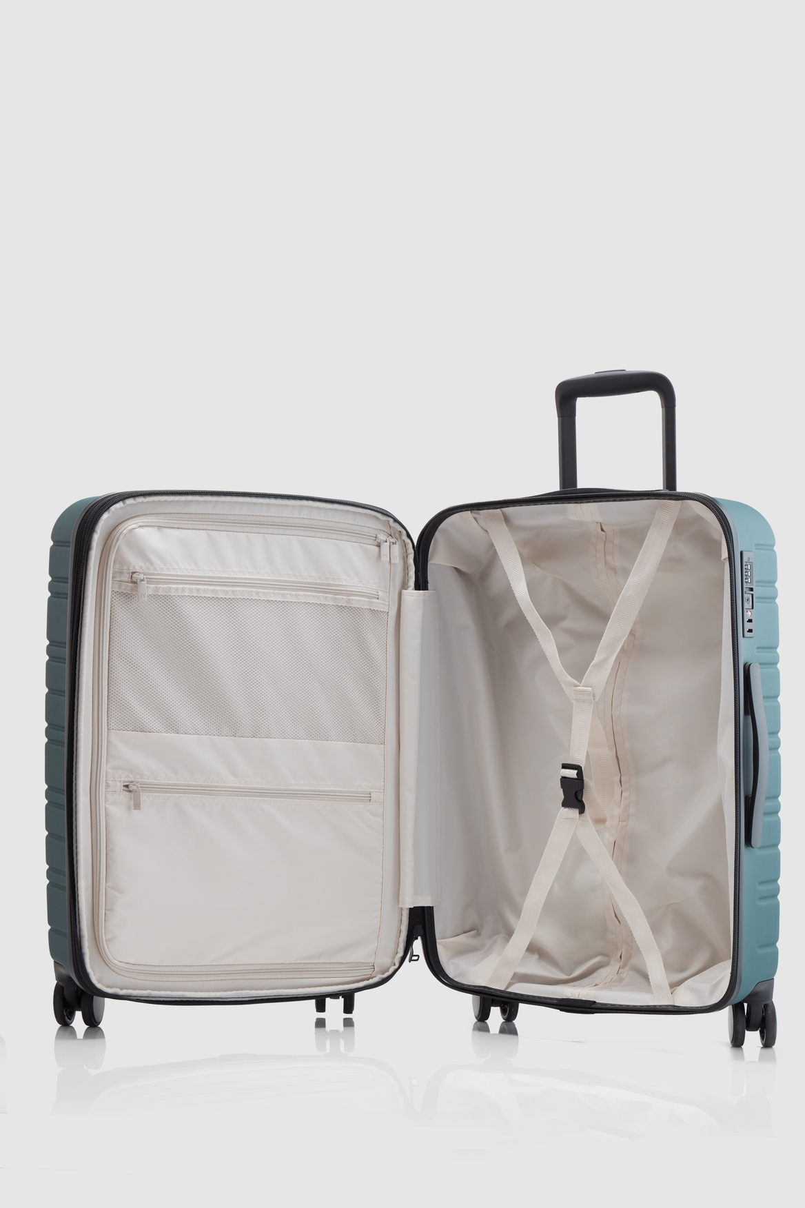Stori 55cm Carry On Suitcase - Lightweight Hardshell Luggage with 360° Spinner Wheels for Air Travel & Weekend Getaways