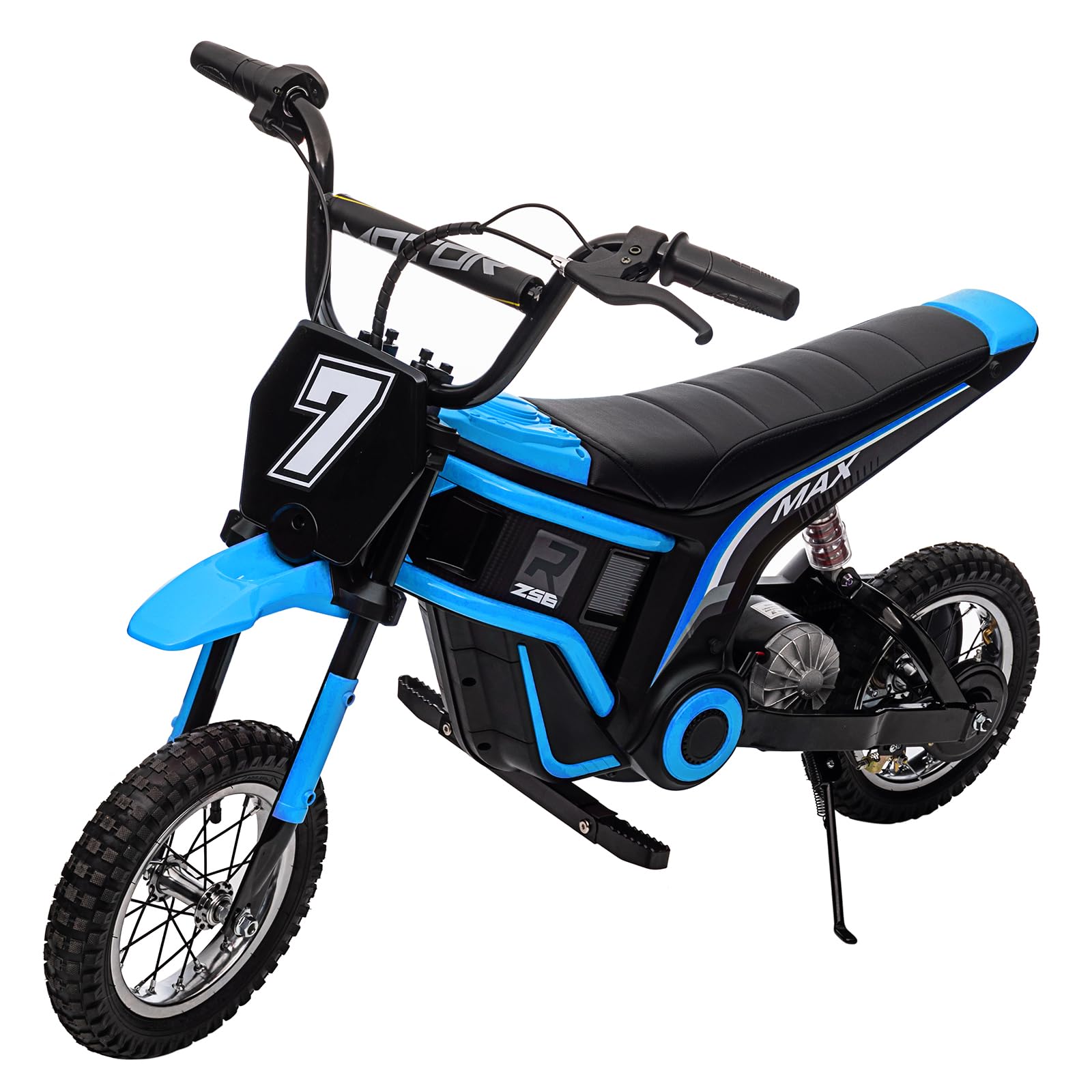 GARVEE 24V 350W Kids Electric Dirt Bike - 10Ah Battery, 14.29MPH, 3 Speed Modes, Ages 5-17, Blue | Off-Road Adventure, Backyard Riding & Outdoor Play for Boys & Girls
