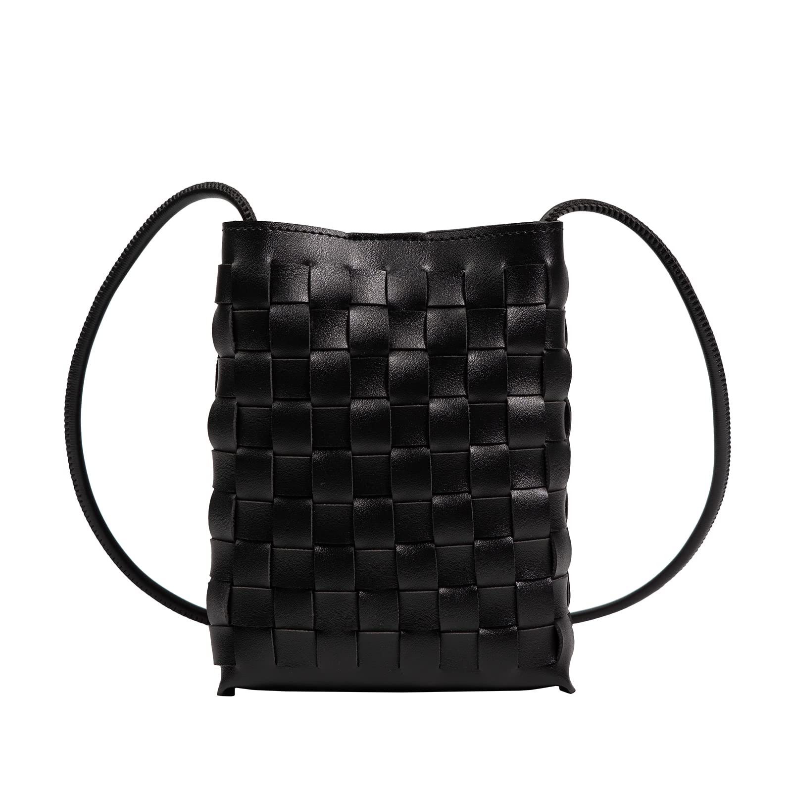 Stylish Woven Crossbody Phone Purse for Women & Teens - Small Shoulder Bag with Secure Pocket - Perfect for Daily Use, Travel & Shopping