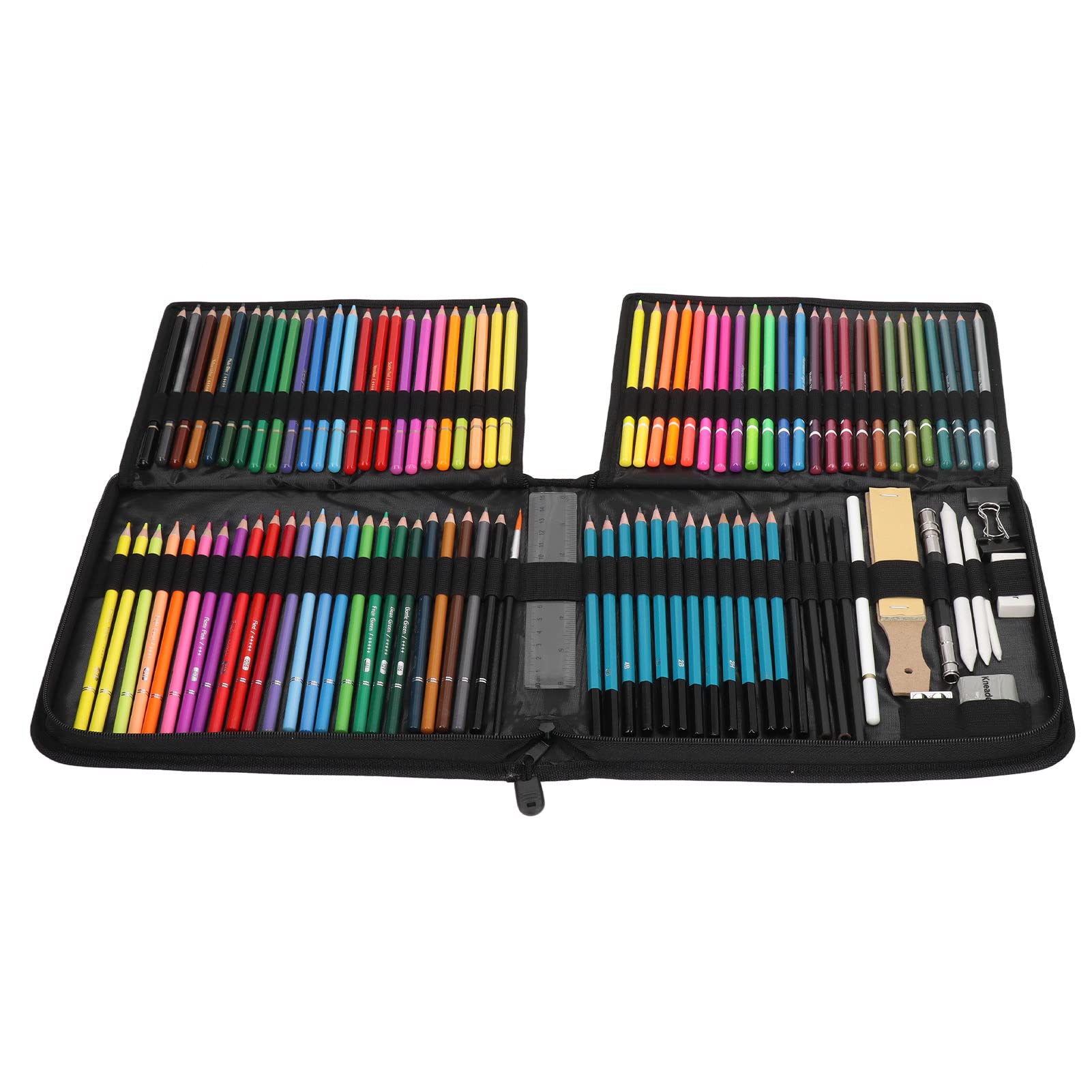Professional Sketching Pencils Set - 12 Graphite & Colored Art Pencils for Beginners & Artists | Ideal for Drawing, Sketching, Coloring Books & Art Projects