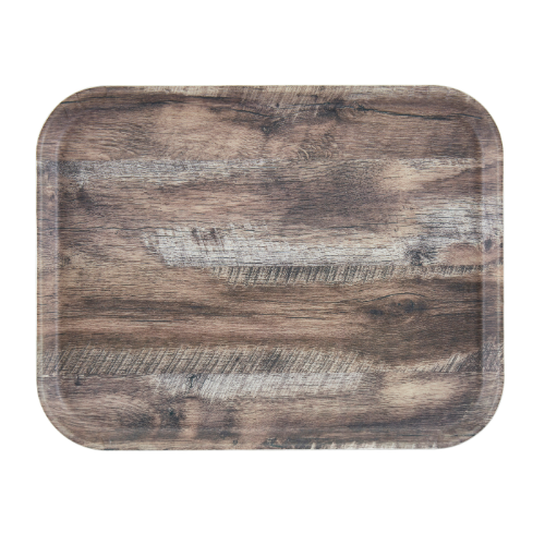 Cambro 1216DC825 Dark Oak Decor Series Camtray - 16