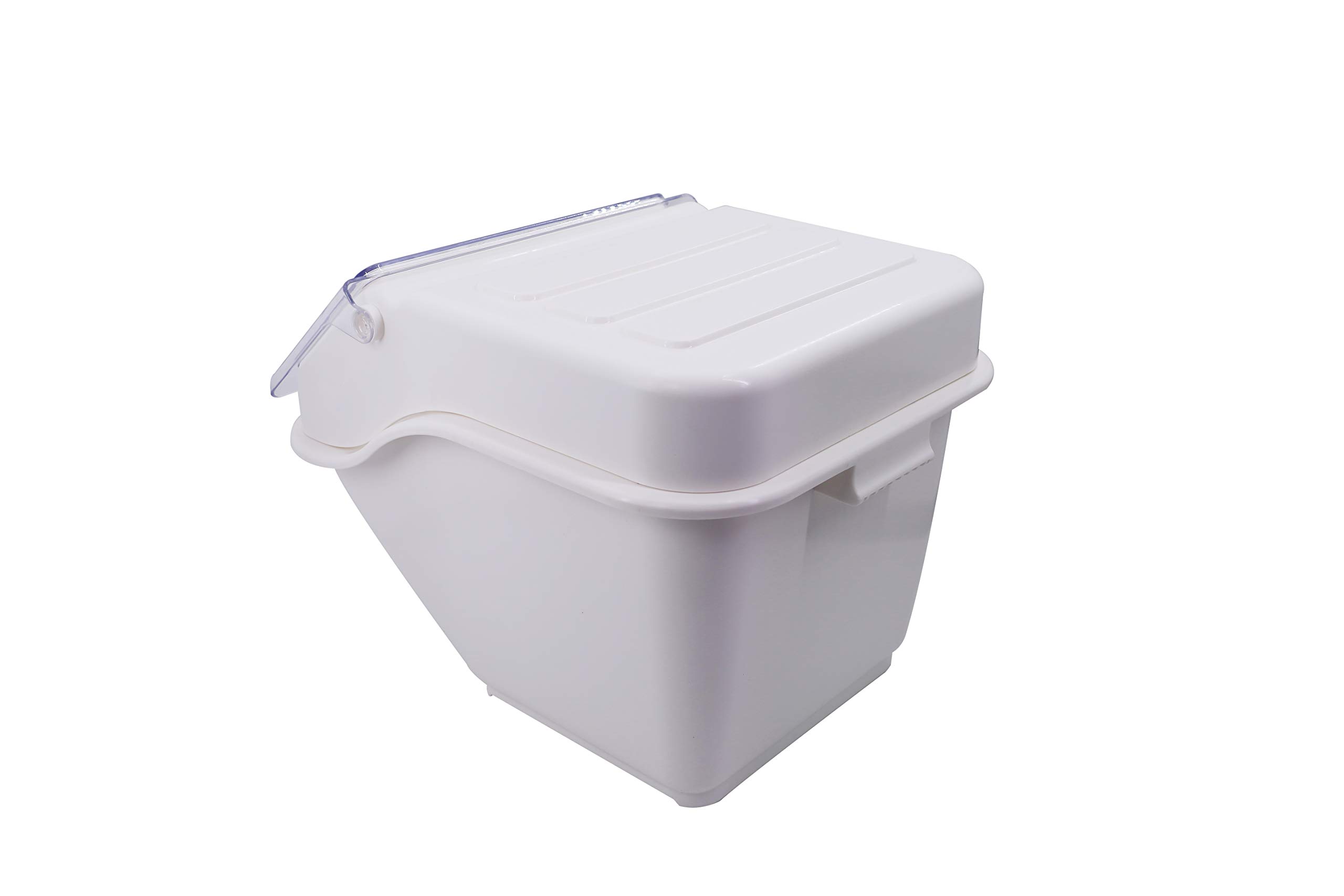 CMI Commercial ProSave 8.8 Gallon (35 Qt) Food Storage Bin with Scoop - Airtight Bulk Container for Flour, Dog Food, Rice & Dry Goods - Ideal for Home Kitchens, Restaurants & Long Term Food Storage