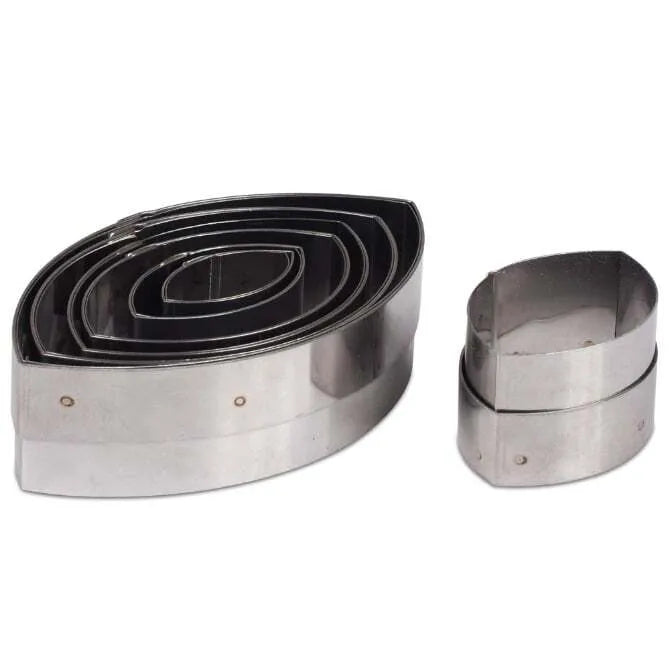 Elegant Plain Barquette Set from France - Perfect for French Pastries, Desserts & Party Appetizers