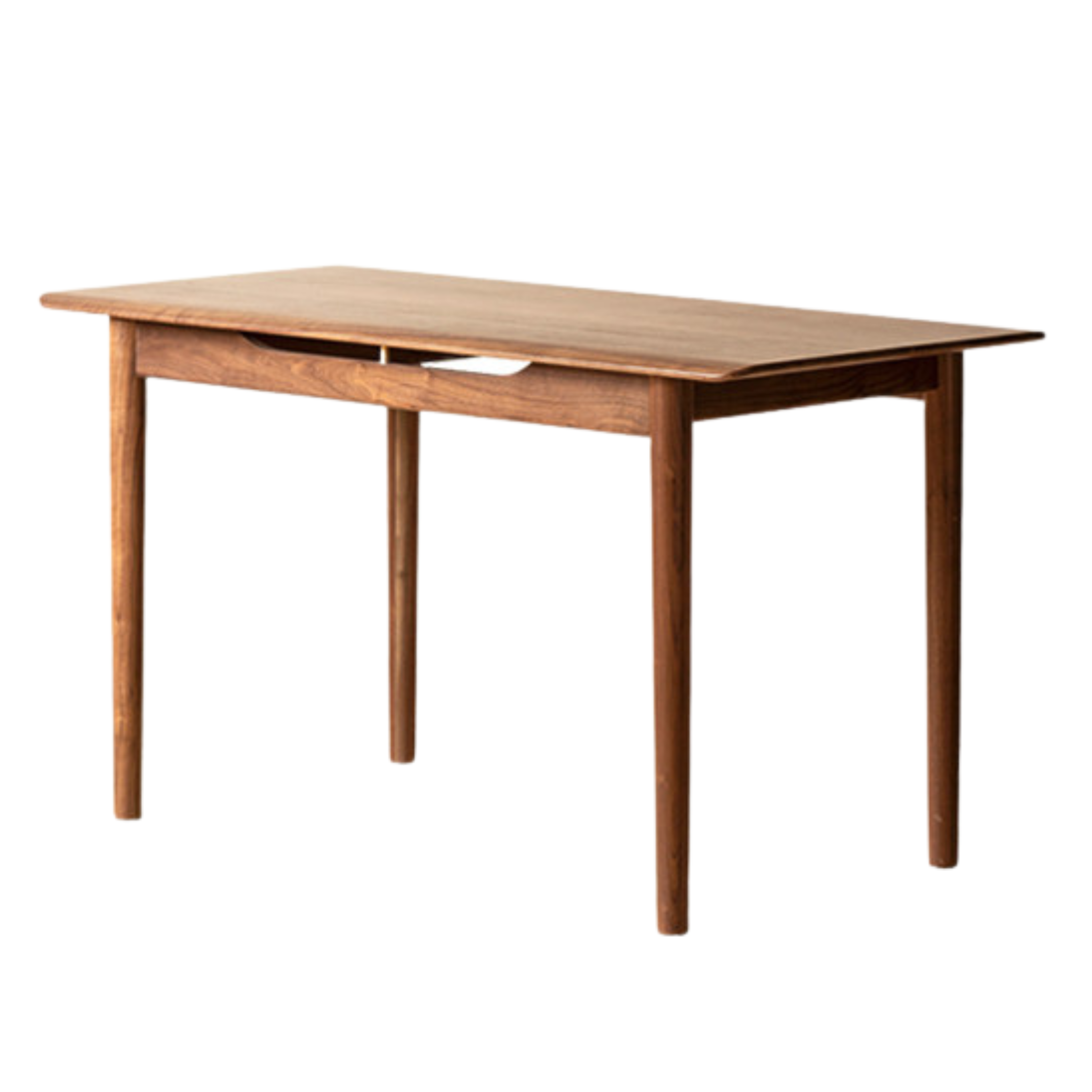 Premium Black Walnut Solid Wood Large Coffee Table - Modern Minimalist Design for Living Room, Lounge & Office