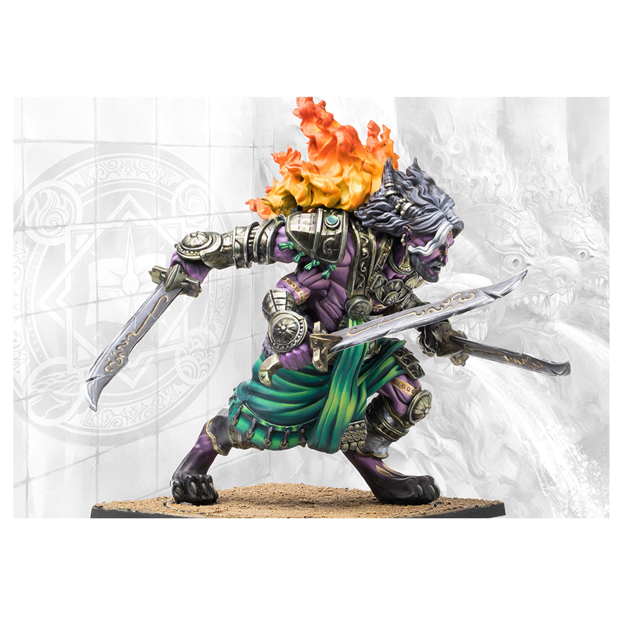 Sorcerer Kings: Rakshasa Bakasura - Epic Fantasy Board Game for Adults & Teens - Perfect for Game Nights & Strategy Lovers